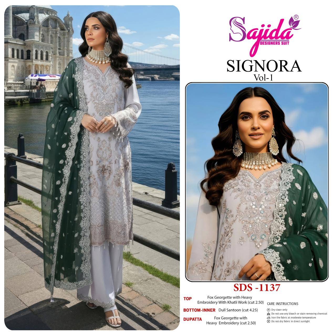 Sajida signora vol 1 Salwar Kameez manufacturers in delhi